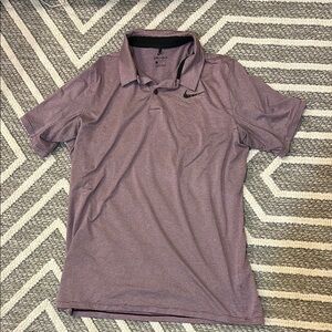 Nike Golf Men's Purple Polo dri fit Shirt